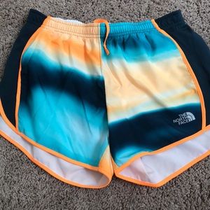 The North Face athletic shorts